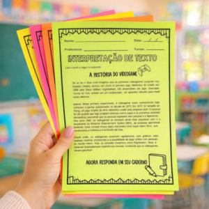 TEXTINHOS PARA INTERPRETAR